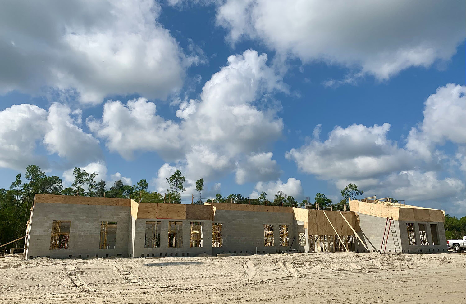 Preparing Tie Beams
